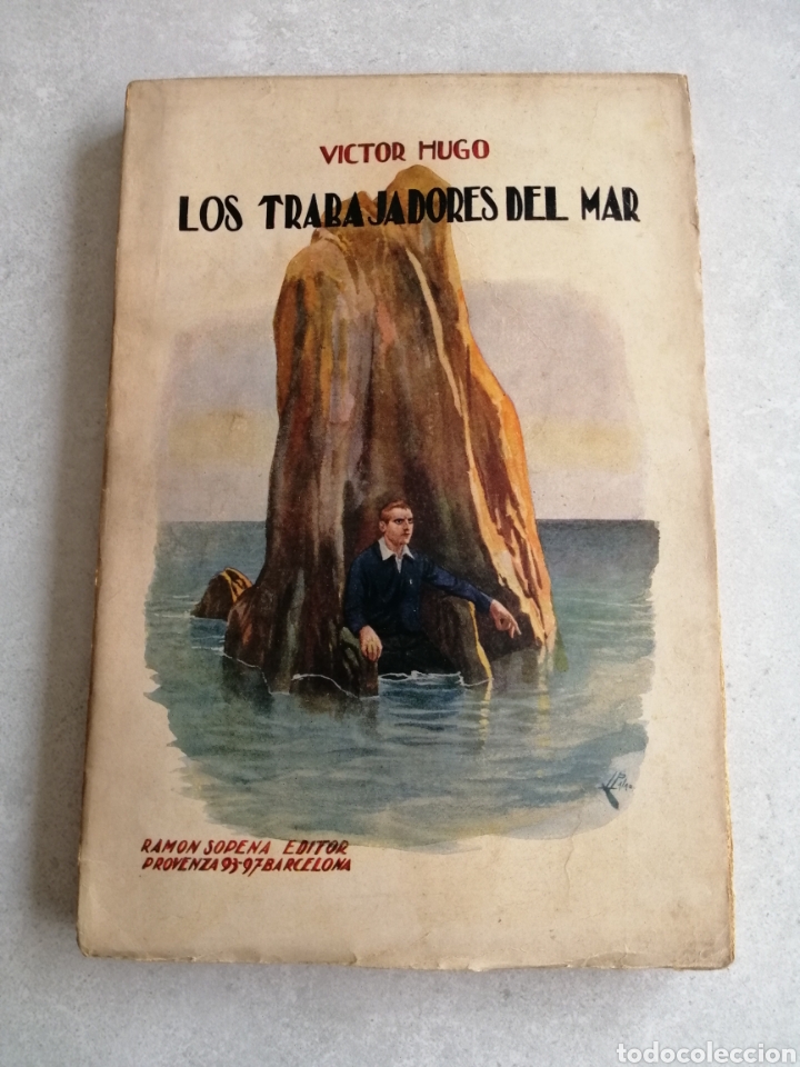 Libros antiguos: LOS TRABAJADORES DEL MAR - VICTOR HUGO - Foto 1