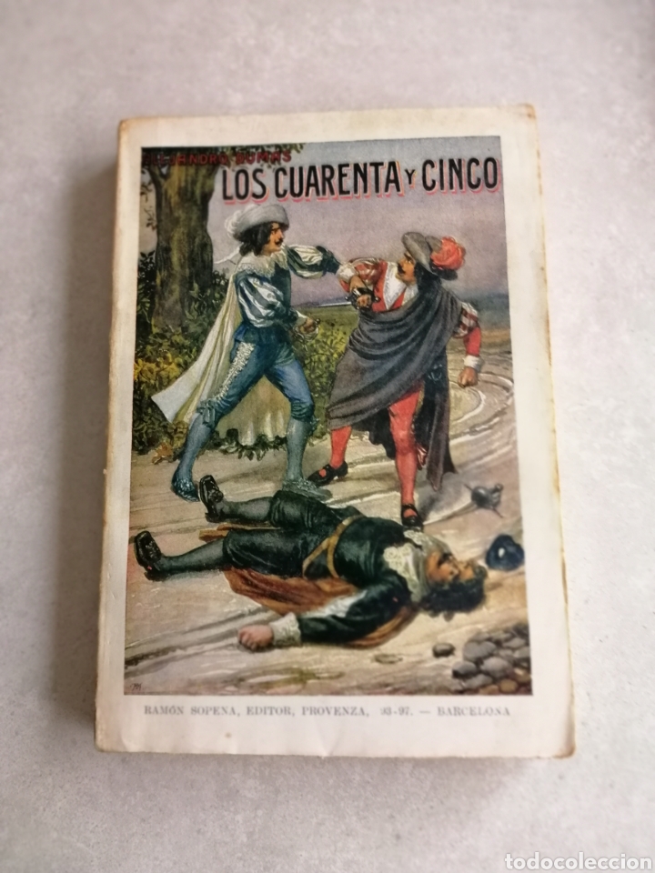 Libros antiguos: LOS CUARENTA Y CINCO - ALEJANDRO DUMAS - Foto 1