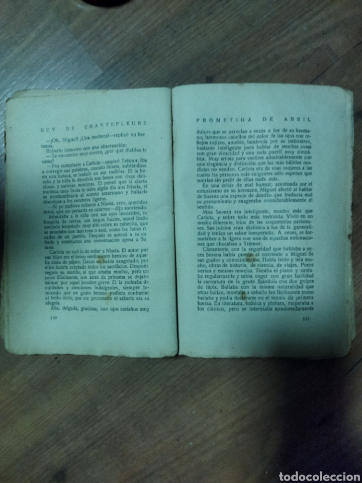 Libros antiguos: Prometida de abril - Foto 4