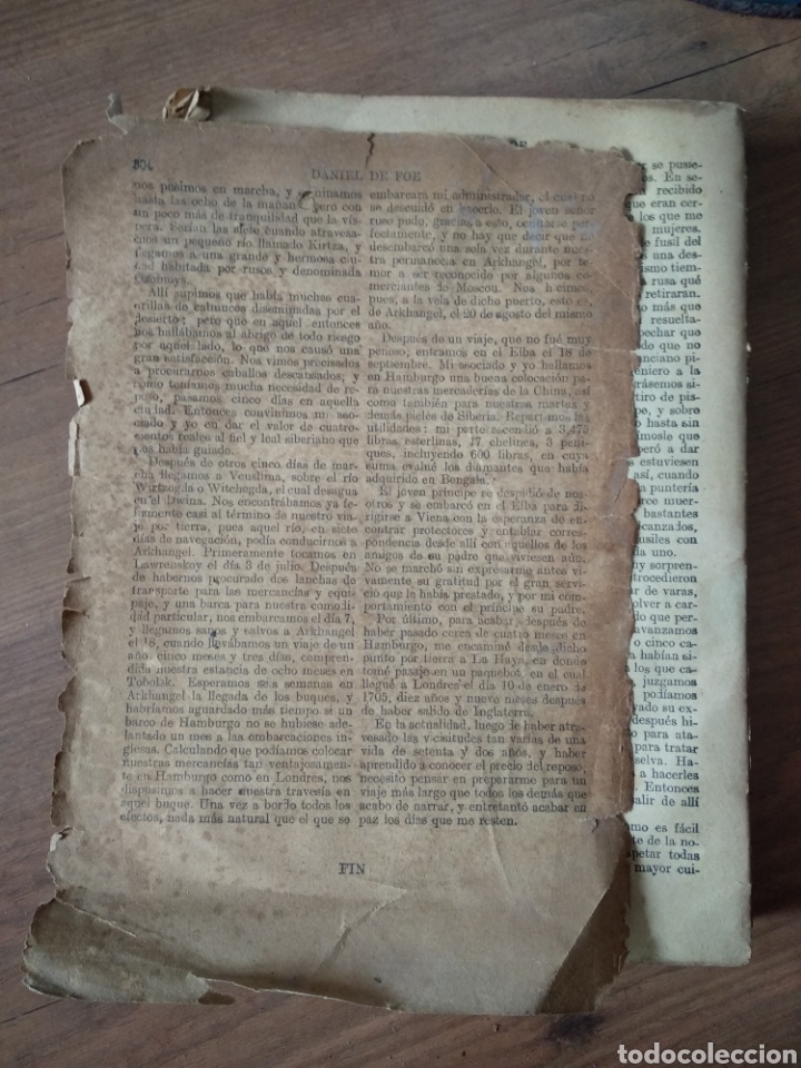 Libros antiguos: Robinson crusoe - Foto 3