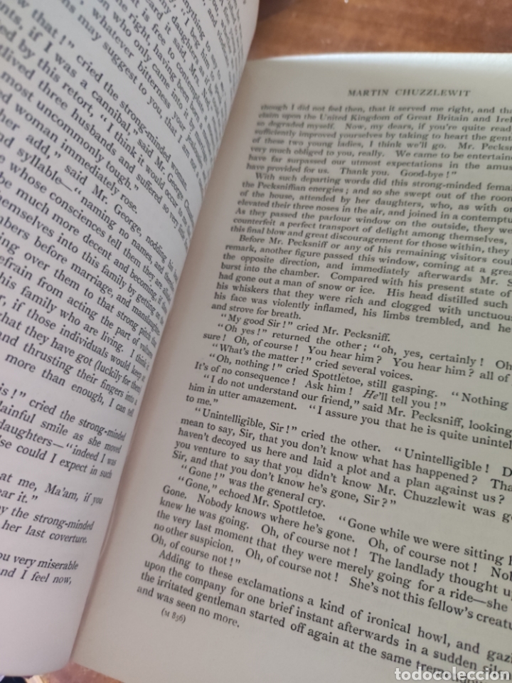 Libros antiguos: Martin Chuzzlewit, Charles Dickens - Foto 2