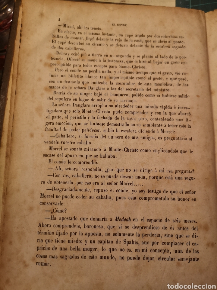 Libros antiguos: El Conde de Montecristo. Alejandro Dumas - Foto 19