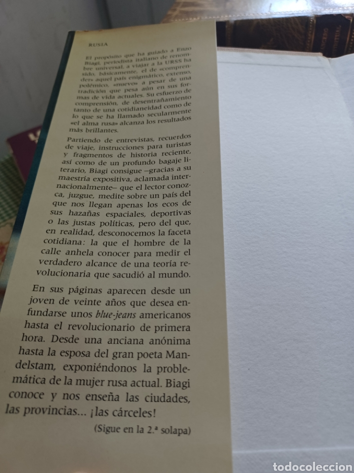 Libros antiguos: Barybook 267. . . Rusia Enzo Biagi - Foto 2