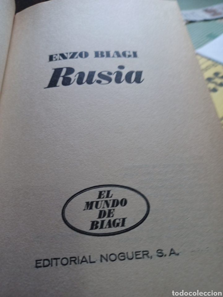 Libros antiguos: Barybook 267. . . Rusia Enzo Biagi - Foto 4
