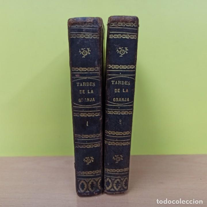 Libros antiguos: LOTE 2 LIBROS - TARDES DE LA GRANJA - TOMOS 1 Y 2 - Foto 1