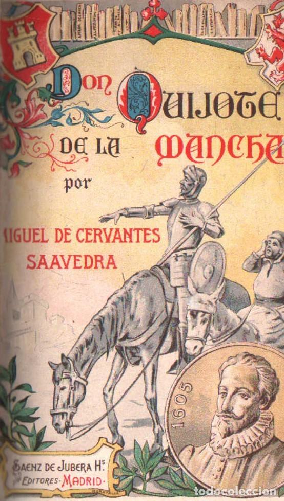 Libros antiguos: DON QUIJOTE DE LA MANCHA. A-LESP-931 - Foto 1