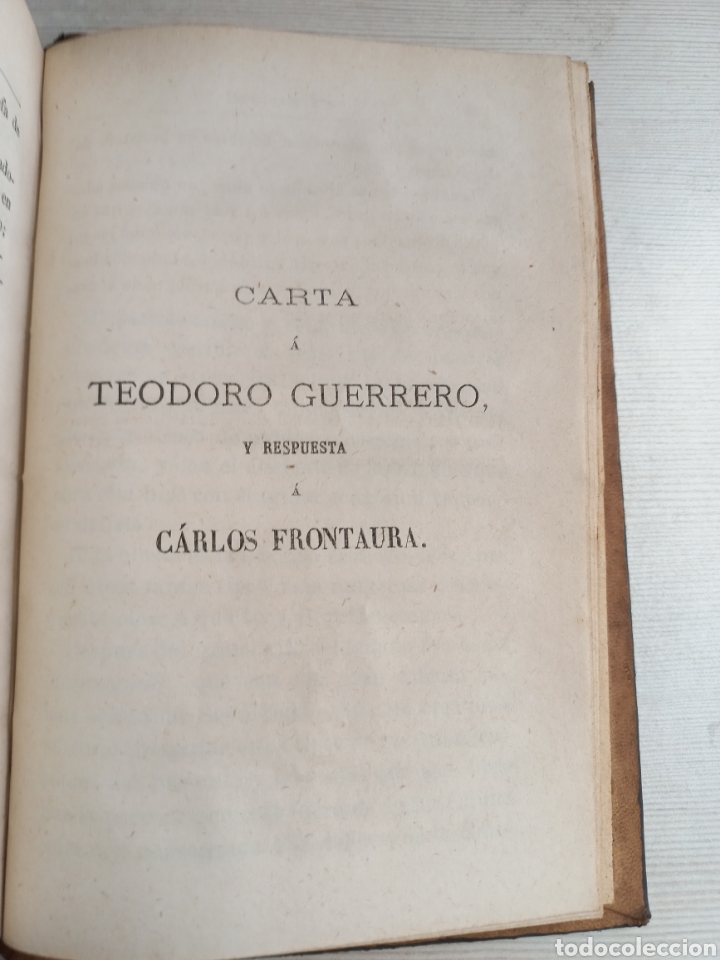 Libros antiguos: Obras de Carlos Frontaura. 1868-1873. - Foto 8