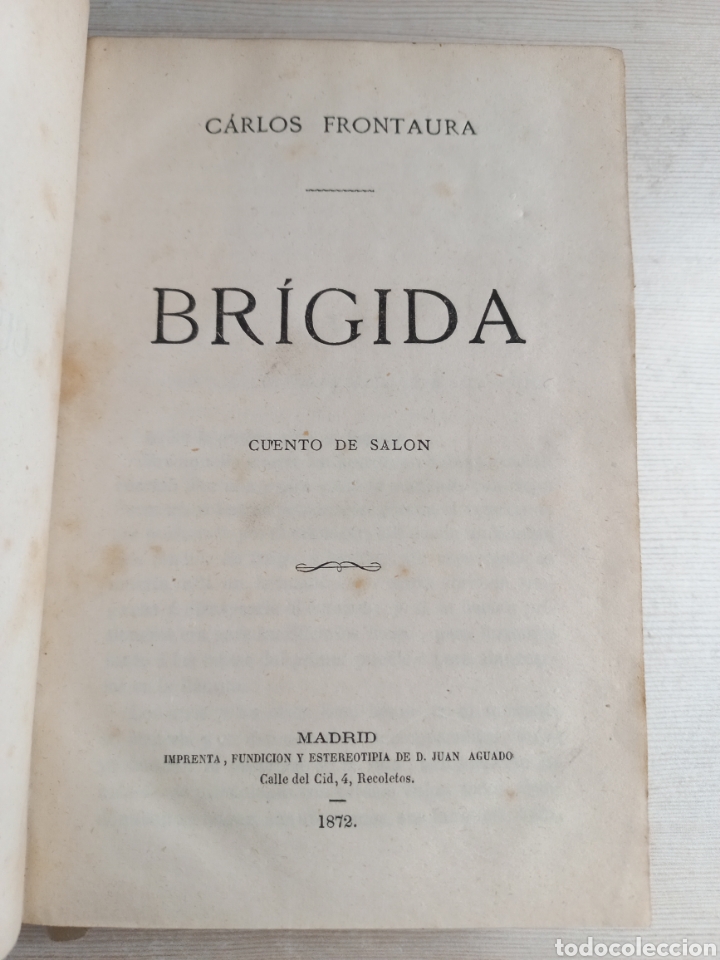 Libros antiguos: Obras de Carlos Frontaura. 1868-1873. - Foto 9
