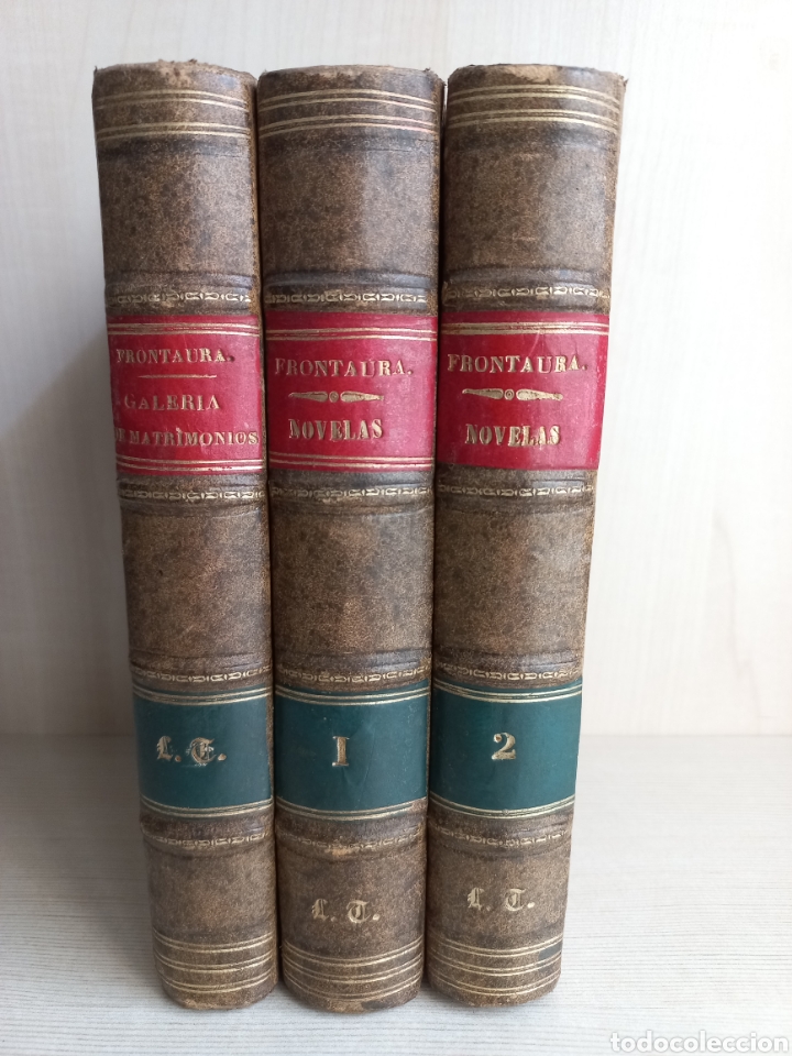Libros antiguos: Obras de Carlos Frontaura. 1868-1873. - Foto 1