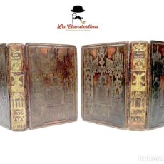 Libros antiguos: DON QUIJOTE DE LA MANCHA. MIGUEL DE CERVANTES. EDICIÓN EN MINIATURA. 1832. ENCUADERNACIÓN LUJO.. Lote 336634278