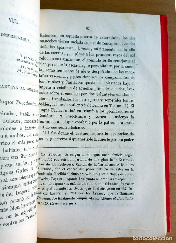 Libros antiguos: Eurico el Presb&iacute;tero, de Alejandro Herculano - Foto 3