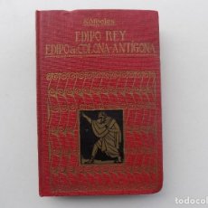 Libros antiguos: LIBRERIA GHOTICA. SOFOCLES. EDIPO REY. EDIPO EN COLONA-ANTIGONA. 1920. ILUSTRADO.. Lote 338061008