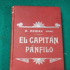 Libros antiguos: A. DUMAS (PADRE) EL CAPITAN PANFILO. LUIS TASSO EDITOR C.1910.