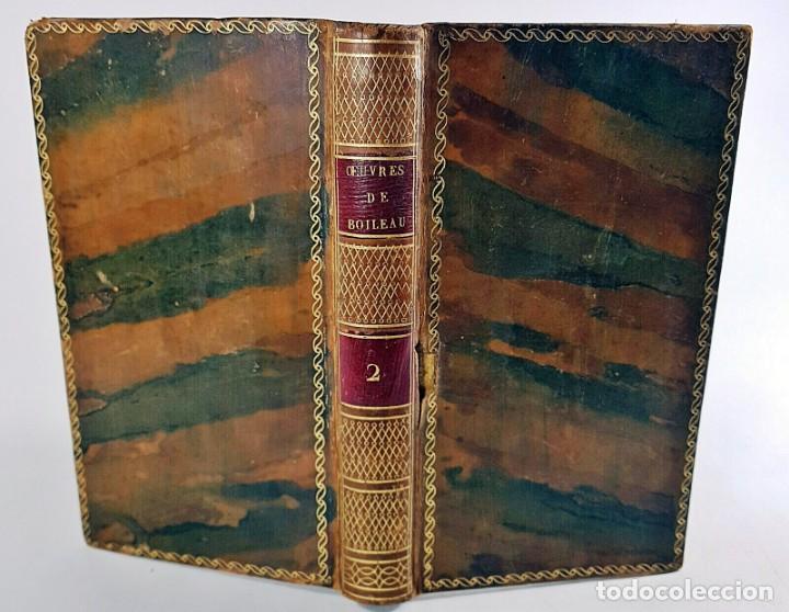 Libros antiguos: AÑO 1768: OBRAS DE BOILEAU. LIBRO DEL SIGLO XVIII. - Foto 6 - 338568188