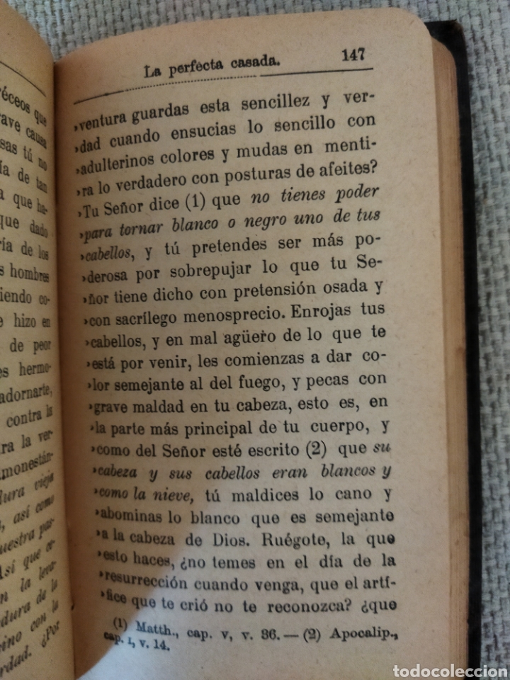 Libros antiguos: La perfecta casada. Fray Luis de Le&oacute;n - Foto 5