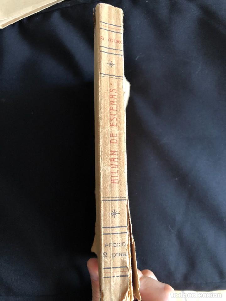 Libros antiguos: GABRIEL MIR&Oacute; - HILV&Aacute;N DE ESCENAS (1903) - Foto 4