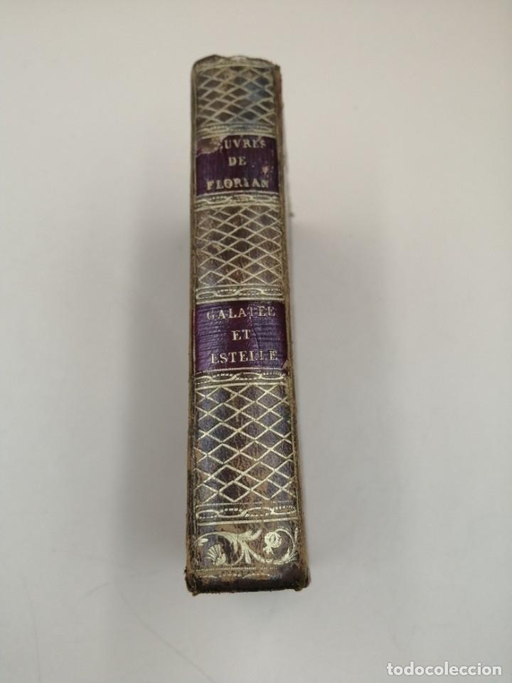 Libros antiguos: GALATEE PASTORALE CERVANTES FLORIAN 1805 - Foto 2