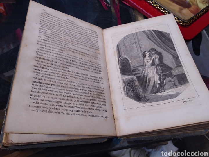Libros antiguos: ANTIGUO LIBRO ROB - ROY. 1858. WALTER SCOTT. - Foto 5