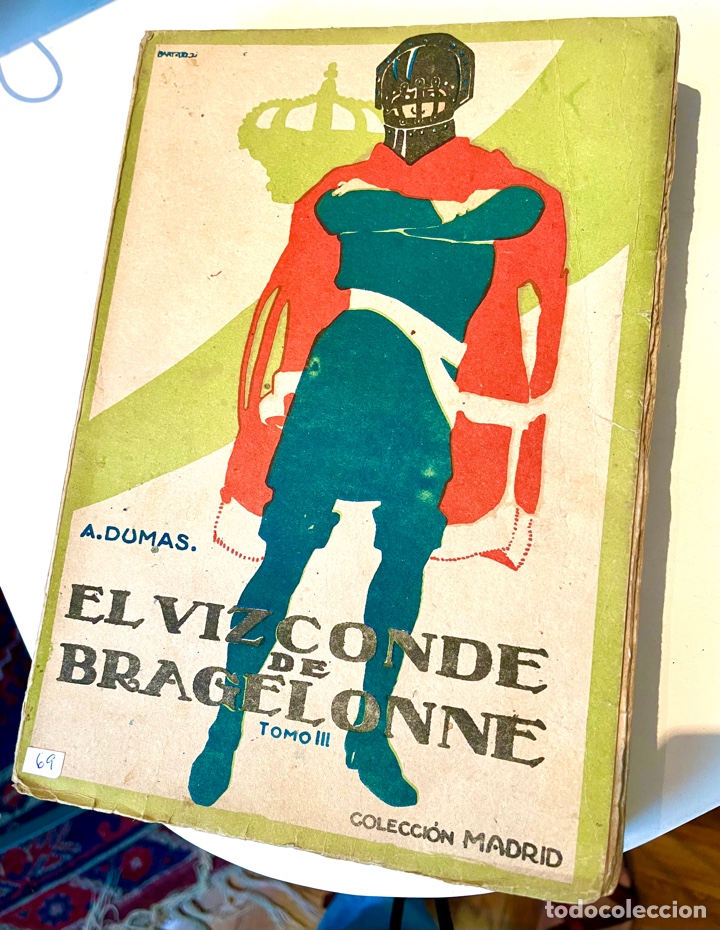 Libros antiguos: Dibujante Bartolozzi. El Conde De Bragelone. A Dumas - Foto 5