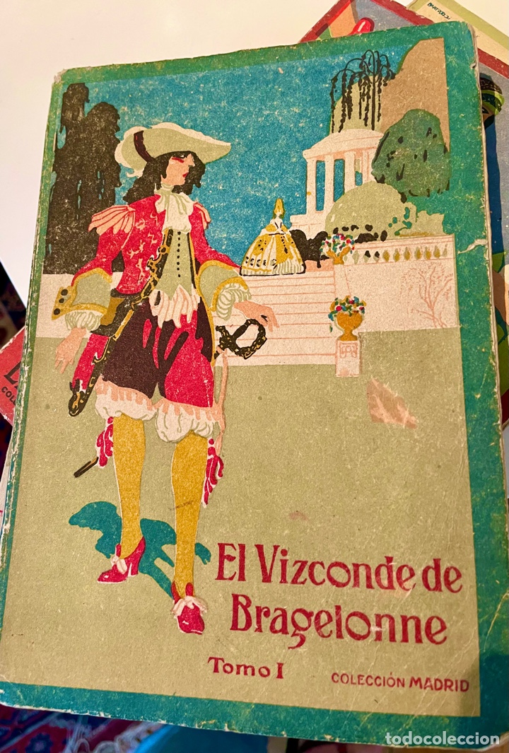 Libros antiguos: Dibujante Bartolozzi. El Conde De Bragelone. A Dumas - Foto 2