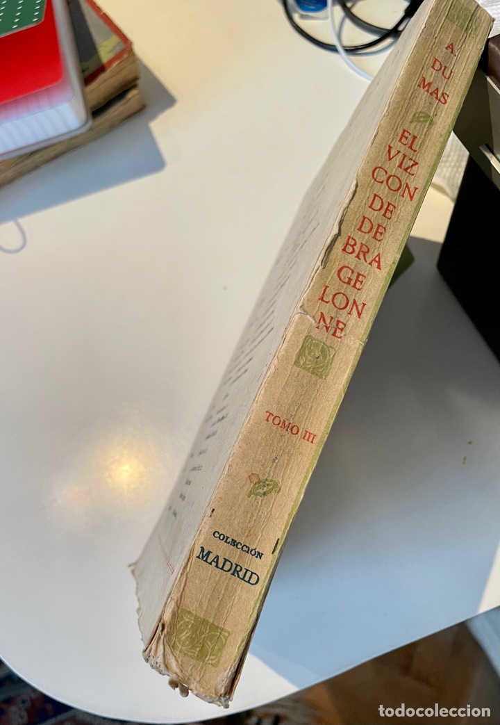 Libros antiguos: Dibujante Bartolozzi. El Conde De Bragelone. A Dumas - Foto 6
