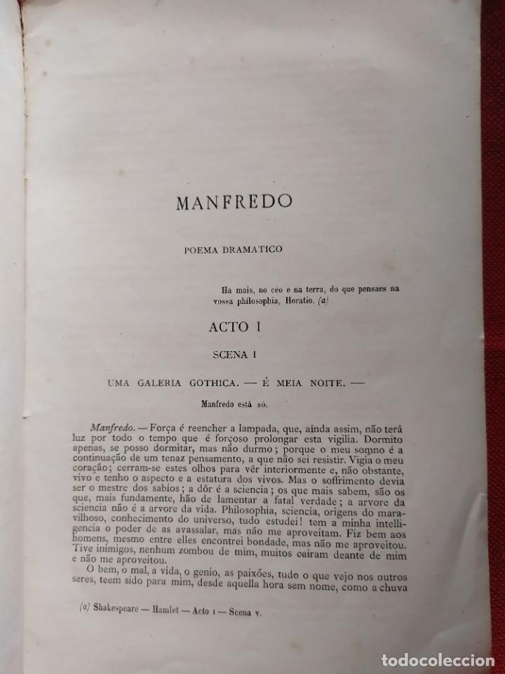 Libros antiguos: 1883. Manfredo. Lord Byron. - Foto 6