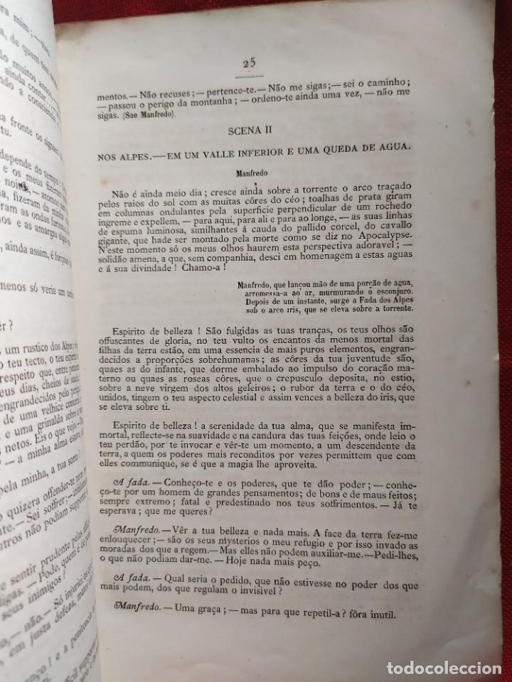 Libros antiguos: 1883. Manfredo. Lord Byron. - Foto 9