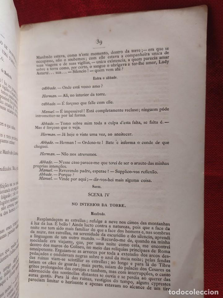 Libros antiguos: 1883. Manfredo. Lord Byron. - Foto 13