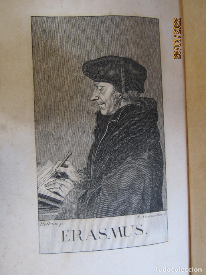 Libros antiguos: Erasmi de Rot. (Erasmus de Roterda) - Stultitiae Laus - Foto 2