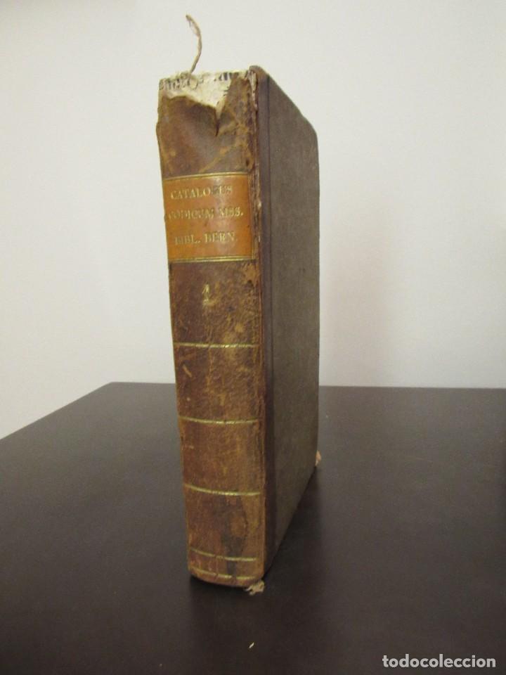 Libros antiguos: J. R. Sinner - Catalogus Codicum Mss. Bibliothecae Bernensis - Foto 1