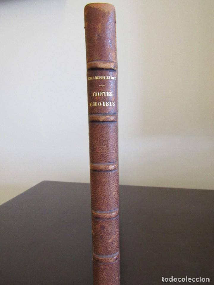 Libros antiguos: Jules Champfleury - Contes choisis. Maison Quantin, 1889 - Foto 6