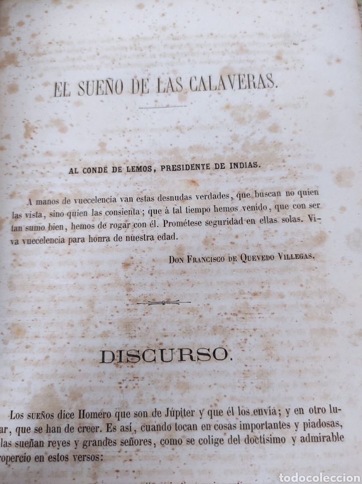 Libros antiguos: OBRAS DE QUEVEDO 1862 - Foto 4