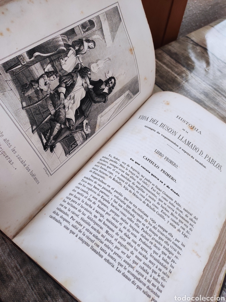 Libros antiguos: OBRAS DE QUEVEDO 1862 - Foto 8