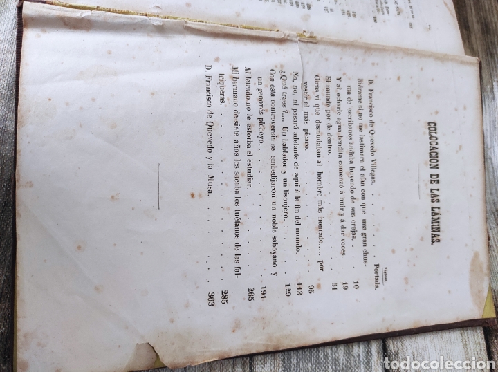 Libros antiguos: OBRAS DE QUEVEDO 1862 - Foto 9