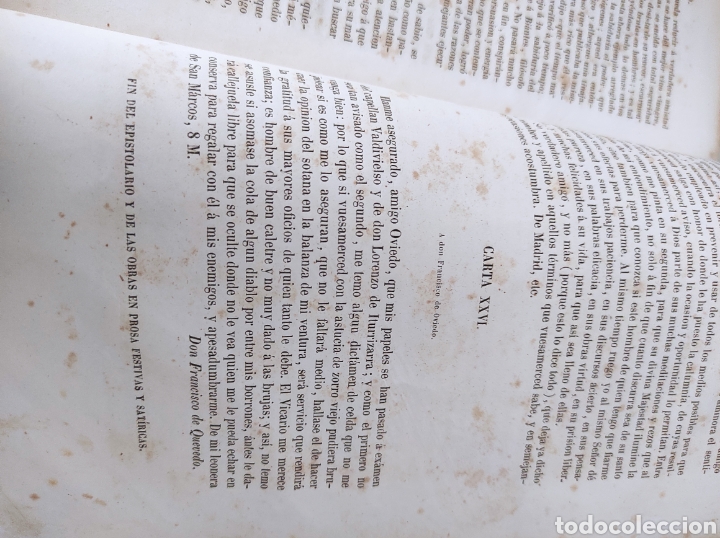 Libros antiguos: OBRAS DE QUEVEDO 1862 - Foto 10