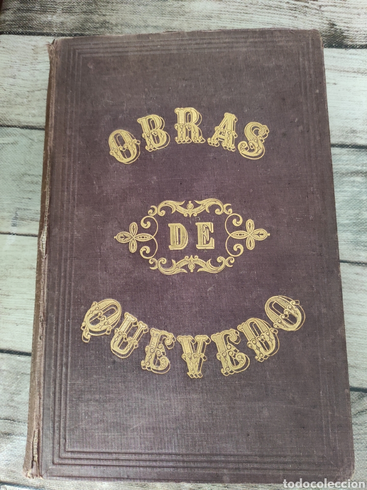 Libros antiguos: OBRAS DE QUEVEDO 1862 - Foto 1