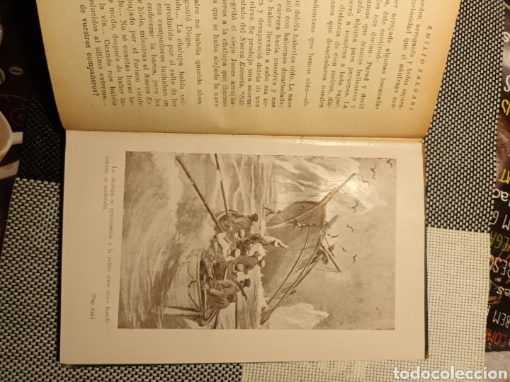 Libros antiguos: LA HERENCIA DEL CAPITAN GIL DIAZ.EMILIO SALGARI. - Foto 9