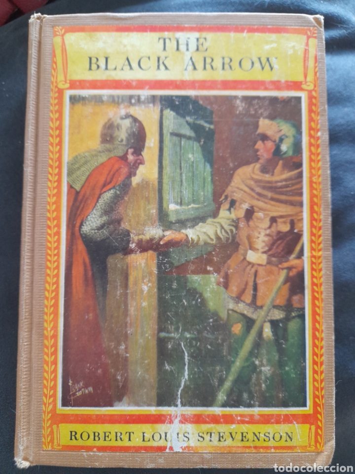 Libros antiguos: The black arrow. Stevenson - Foto 1