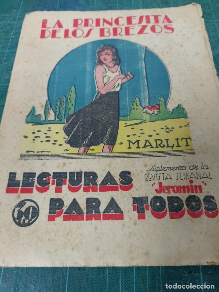 Libros antiguos: Marlit. La princesa de los Brezos. Lecturas para todos. - Foto 1