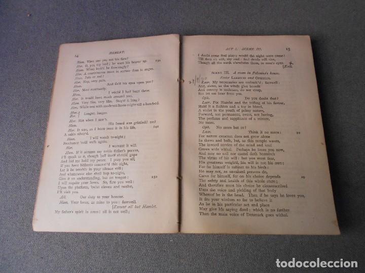 Libros antiguos: HAMLET - Foto 4