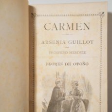 Libros antiguos: MERIMÉE, PRÓSPERO - CARMEN - BARCELONA C. 1898. - ILUSTRADO. Lote 354803133