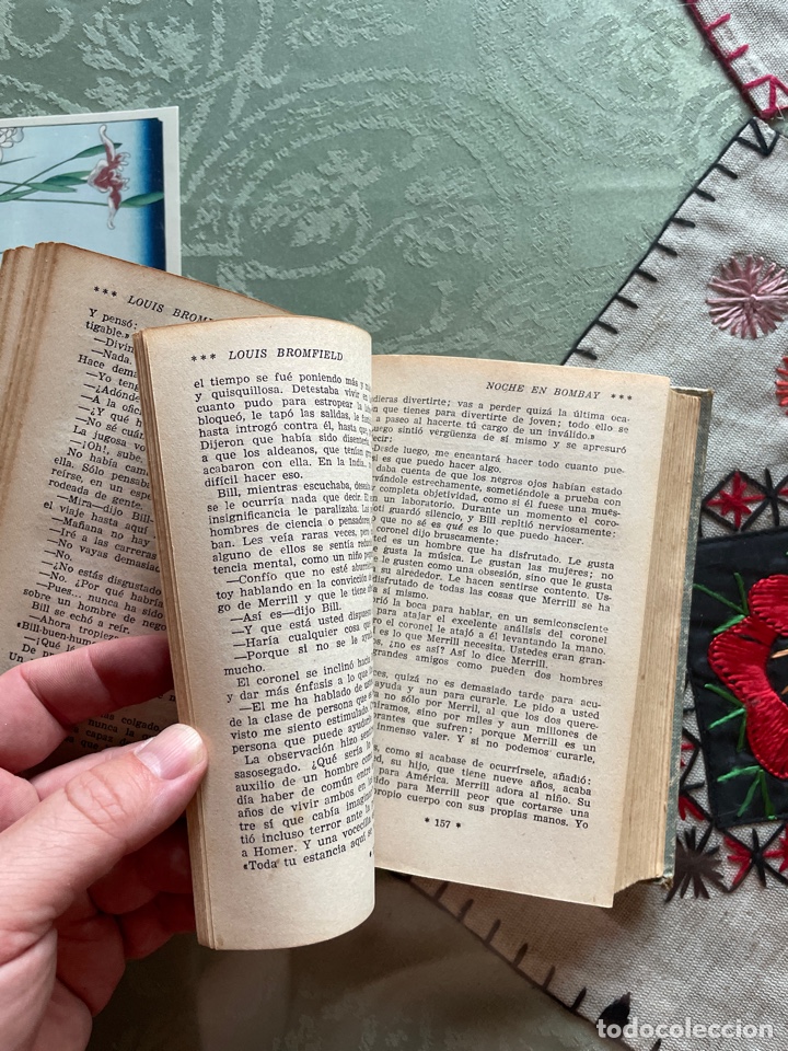 Libros antiguos: Noche en Bombay (LOUIS BROMFIELD) - Foto 2