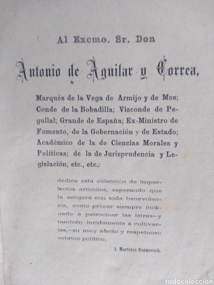 Libros antiguos: LITEROMAN&Iacute;AS , A. MART&Iacute;NEZ DUIMOVICH, 188 - Foto 4