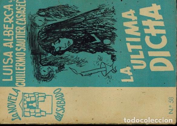 Libros antiguos: LOTE DE CUATRO EJEMPLARES DE LA NOVELA DEL S&Aacute;BADO - Foto 3