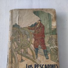 Libros antiguos: LOS PESCADORES DE BALLENAS. SALGARI. CALLEJA. MADRID.. Lote 361093120