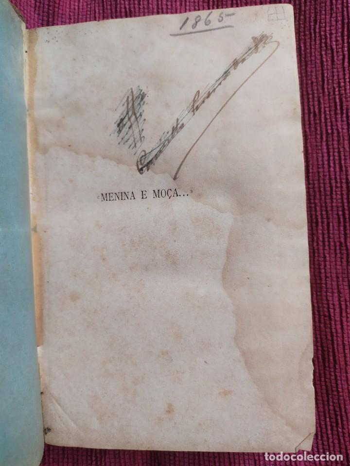 Libros antiguos: 1891. Menina e mo&ccedil;a. Bernaldim Ribeiro. - Foto 4