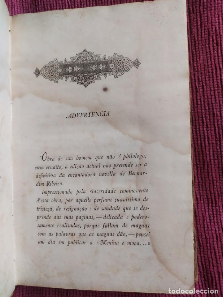 Libros antiguos: 1891. Menina e mo&ccedil;a. Bernaldim Ribeiro. - Foto 6