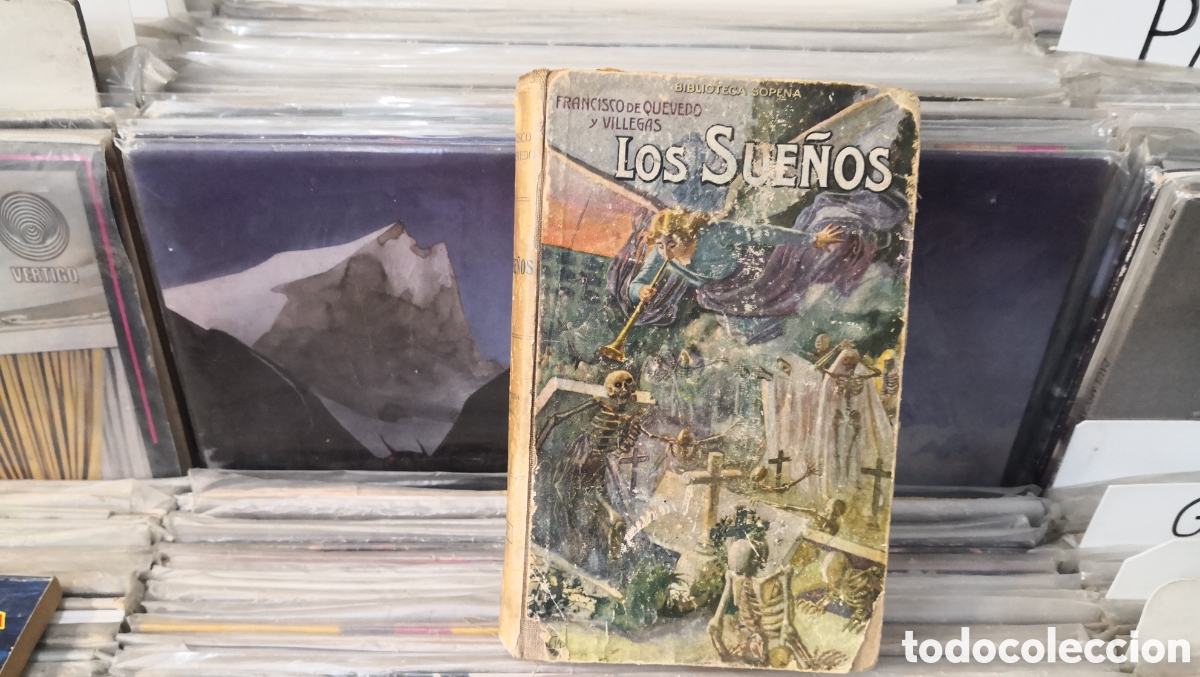 Libros antiguos: Los sue&ntilde;os, quevedo, sopena - Foto 1