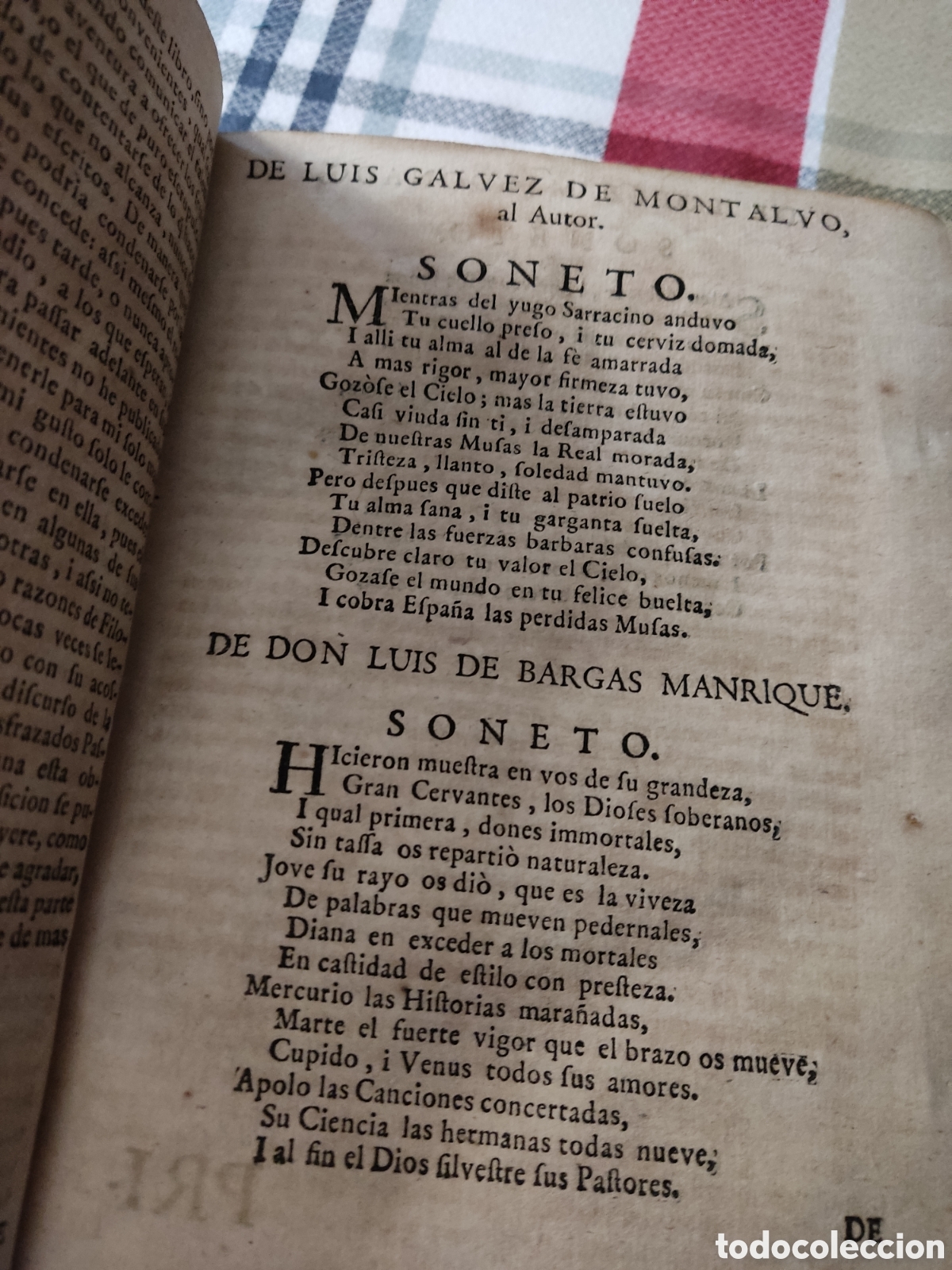 Libros antiguos: La galatea, miguel de cervantes, 1736 - Foto 5