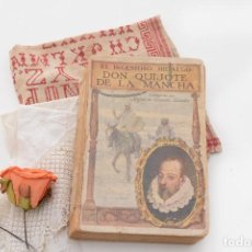 Libros antiguos: DON QUIJOTE DE LA MANCHA, SOPENA 1916 TERCER CENTENARIO DE LA MUERTE DE CERVANTES